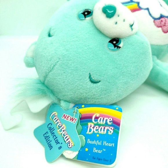 8" NWT Bashful Heart Care Bear Collector's Edition Series 3 Rainbow 2005 - Picture 5 of 7